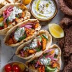 Mediterranean Halloumi Pitas Recipe