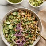Marinated Cilantro Lime Bean Salad Recipe