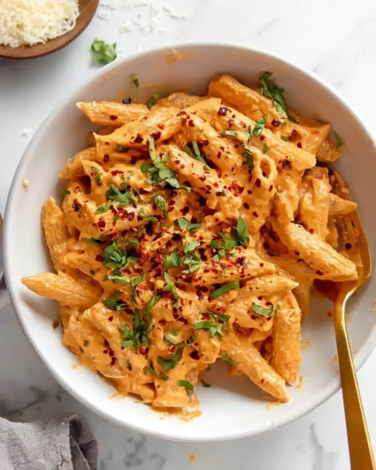 Sun-Dried Tomato Tahini Pasta Recipe