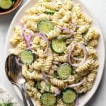 Cucumber Pasta Salad with Coconut Milk and Dill Recipe