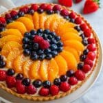 Fruit Tart with Cream and Fresh Berries Recipe