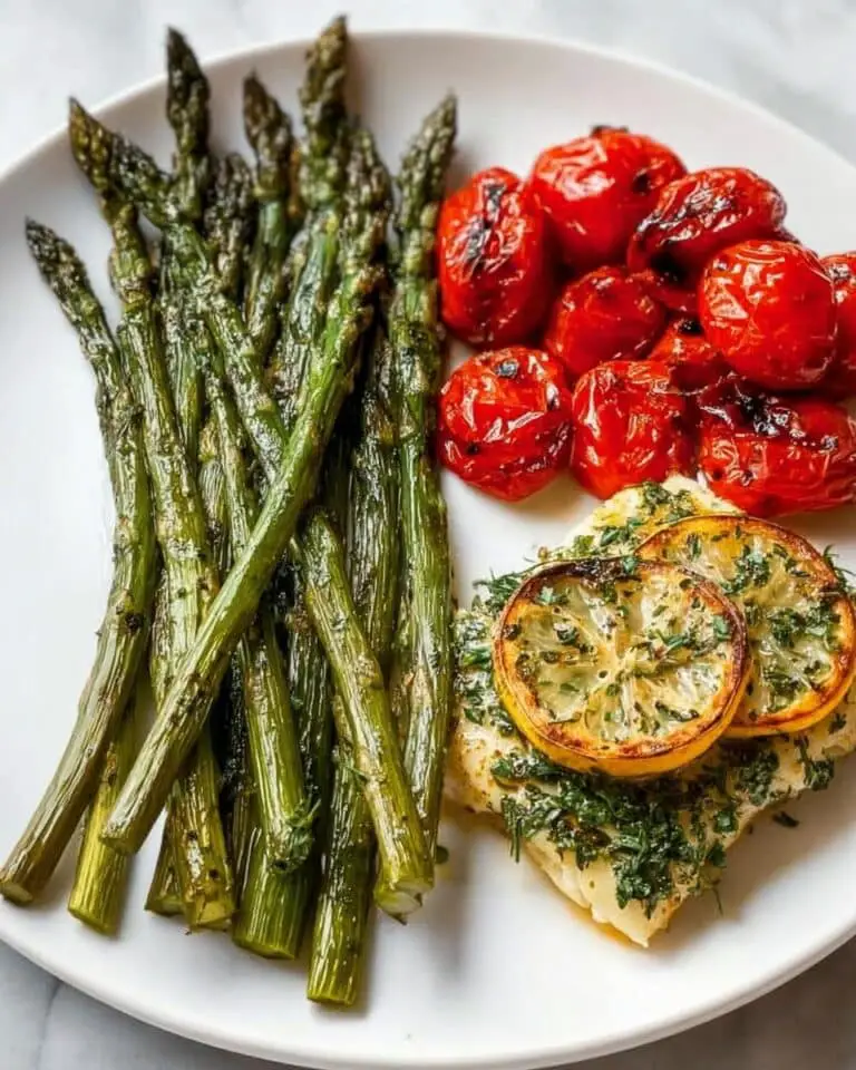 Roasted Asparagus and Tomatoes Recipe