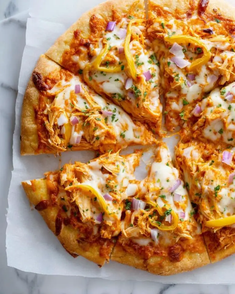 Buffalo Chicken Pizza Recipe