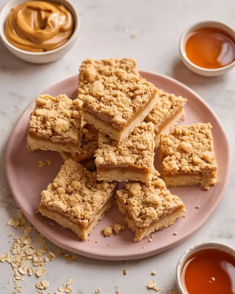 Peanut Butter Oatmeal Bars Recipe
