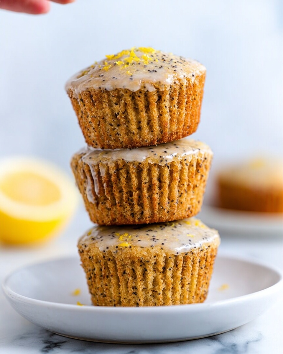 The image shows a white muffin tray with twelve golden brown muffins. The muffins have a slightly cracked top, showing a soft texture inside. The tray is placed on a white marbled surface. Two muffins on the right side are focused closely, showing their round shape and crackled tops. The lighting is natural, giving a warm and cozy feel. Photo taken with an iphone --ar 4:5 --v 7