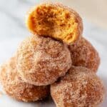 Baked Pumpkin Donut Holes Recipe