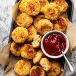 Baked Cauliflower Chicken Nuggets Recipe