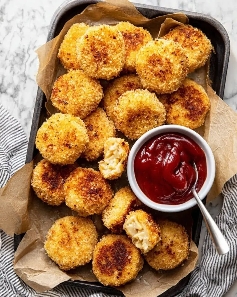 Baked Cauliflower Chicken Nuggets Recipe