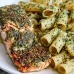 Pan-Seared Salmon with Pesto Butter Recipe