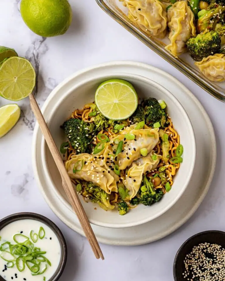 Dumpling Bake with Coconut Curry and Vegetables Recipe