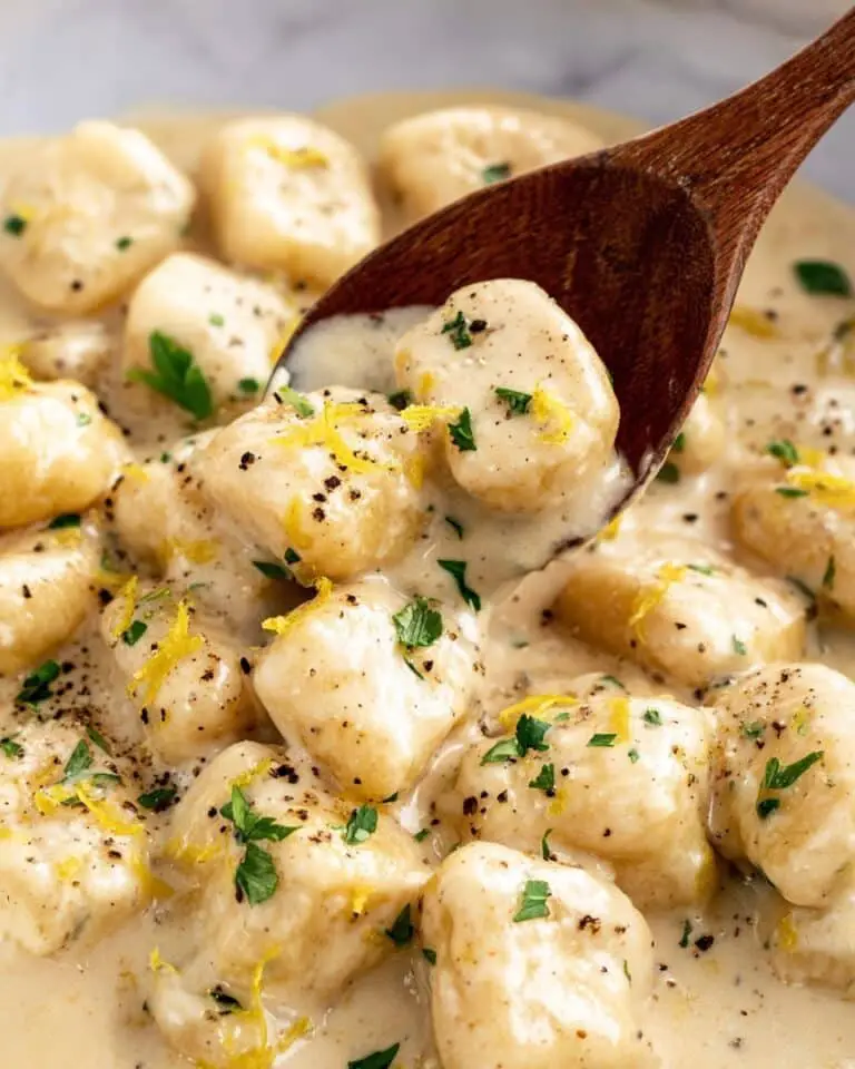 Lemon Parmesan Gnocchi Recipe
