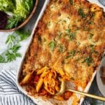 Dump-and-Bake Chicken Parmesan Casserole Recipe