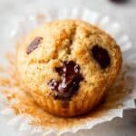 Fluffy Flourless Peanut Butter Chickpea Muffins Recipe