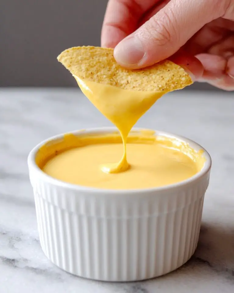 The Best Vegan Nacho Cheese Sauce (Dairy Free Queso) Recipe