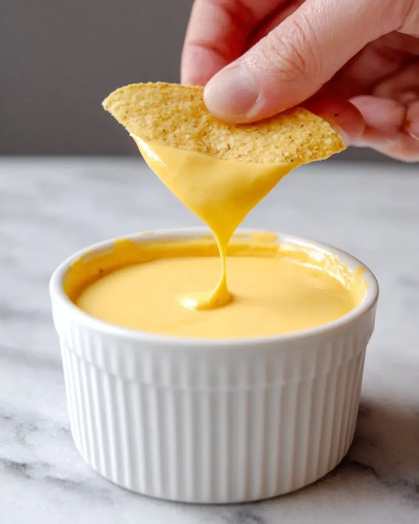 The Best Vegan Nacho Cheese Sauce (Dairy Free Queso) Recipe