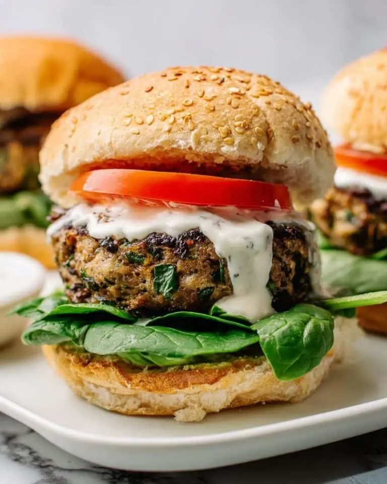 Greek Burgers Recipe
