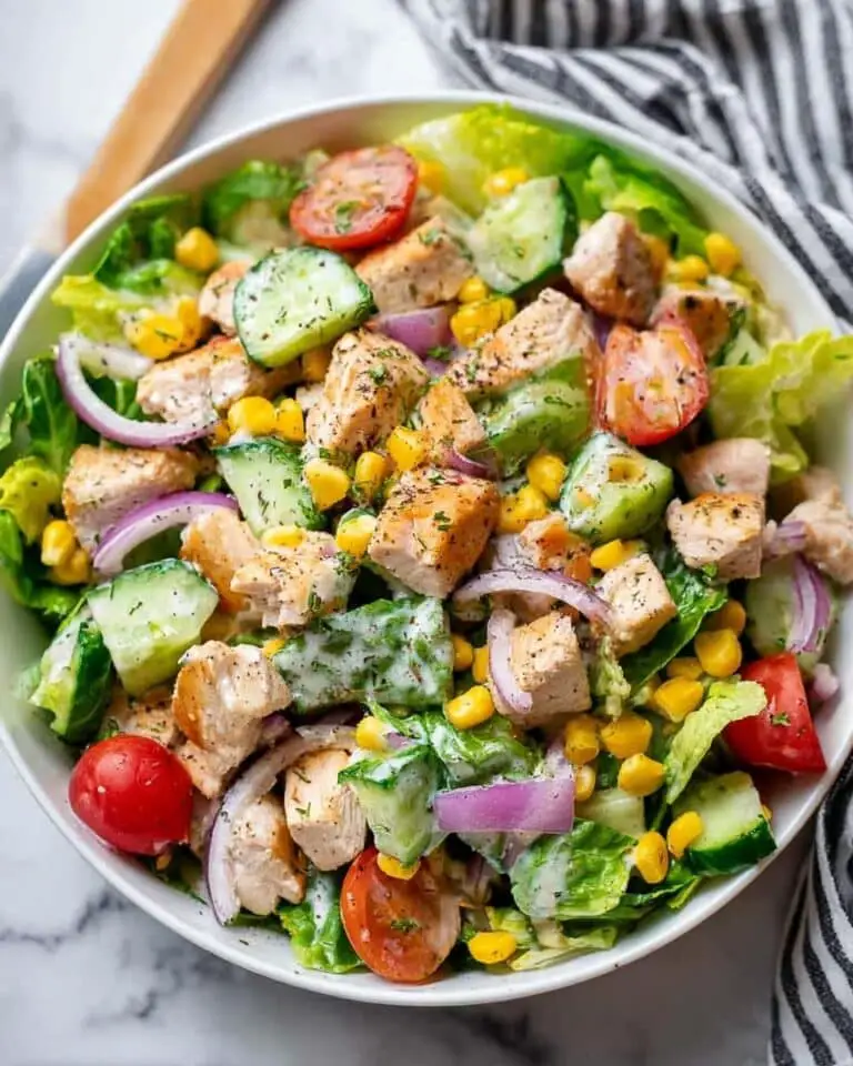Healthy Ranch Chicken Salad Recipe
