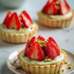 Pistachio Strawberry Breakfast Tartlets Recipe