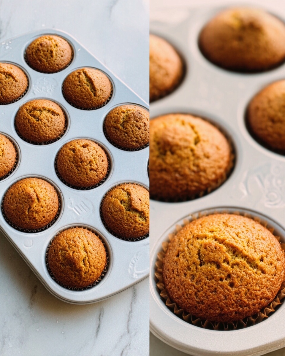 Three muffins are stacked on a white plate, each muffin showing a light brown color with dark poppy seeds throughout. The top muffin has a woman’s hand gently holding it from above. The muffins have a smooth, light glaze on top with tiny bits of yellow zest sprinkled on the top muffin. A blurred muffin and half a lemon are seen in the background on a white marbled surface. The photo is bright with soft shadows, showing the texture and color clearly. Photo taken with an iphone --ar 4:5 --v 7