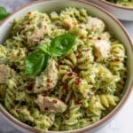 Chicken Pesto Spaghetti Squash (Paleo, Keto, Whole30) Recipe