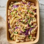 Tasty High Protein Asian Pasta Salad Recipe