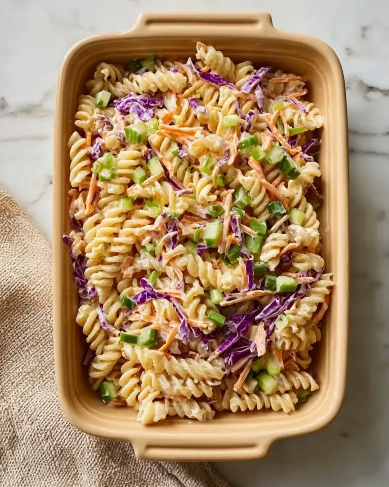 Tasty High Protein Asian Pasta Salad Recipe