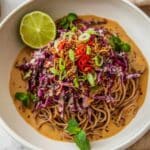 Sesame Chili Cold Soba Noodle Salad Recipe