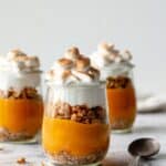 Sweet Potato Mousse with Toasted Meringue and Granola Recipe