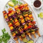 Grilled Pineapple & Tofu Kebabs Recipe