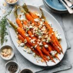 Roast Dutch Carrots with Honey and Thyme Recipe