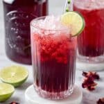Homemade Hibiscus Iced Tea (One-Gallon Recipe) Recipe
