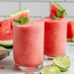 Watermelon Strawberry Banana Smoothie Recipe