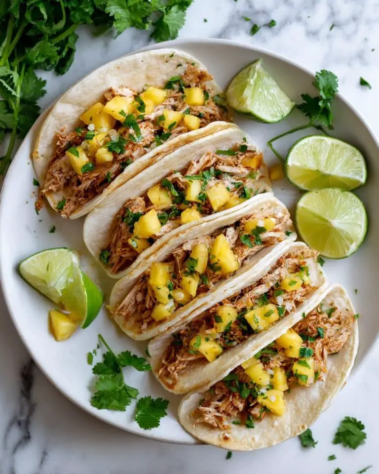 Pineapple Chicken Tacos Recipe