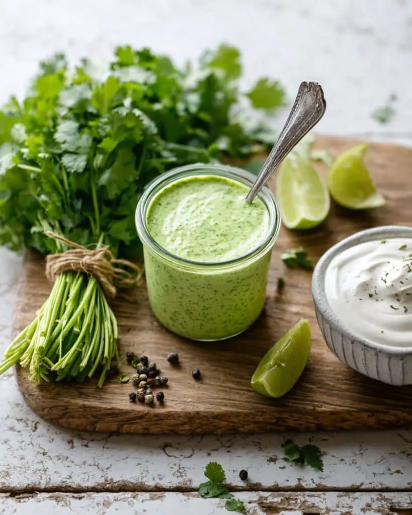 Cilantro Lime Sauce Recipe