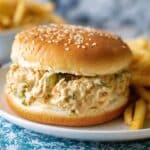 Slow Cooker Chicken Cheesesteak Sloppy Joes Recipe