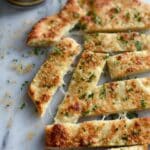 Keto Alfredo Cheesy Breadsticks Recipe
