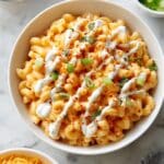 High-Protein Buffalo Chicken Mac and Cheese Recipe