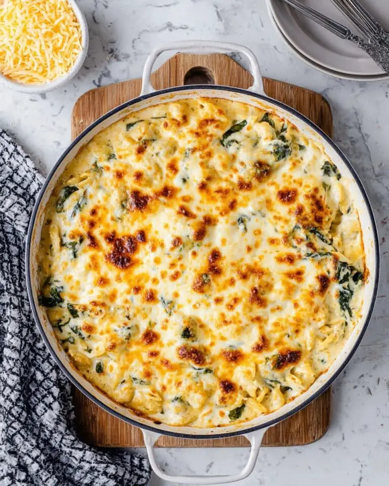 Spinach Artichoke Mac and Cheese Recipe