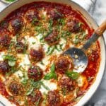 Easy Chicken Parmesan Meatballs Recipe
