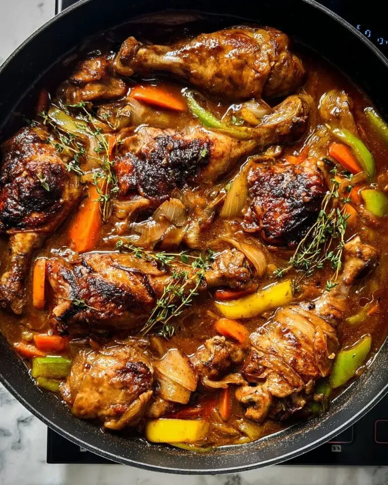 Restaurant Style Brown Stew Chicken Recipe