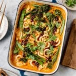 Saucy Chicken Curry Noodles and Vegetables (Dump & Bake) Recipe