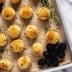 Crispy Baked Goat Cheese Balls with Honey Drizzle Recipe